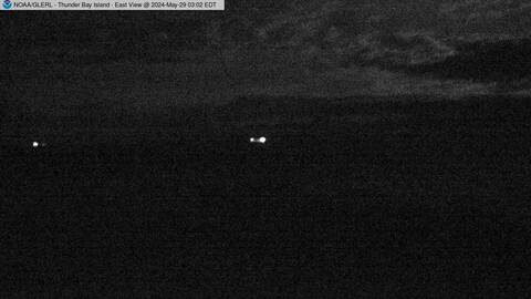 [Live Webcam Image from Thunder Bay Island, MI Met Station Camera 3]