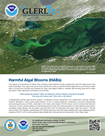 Overview of GLERL's HABs research program, click to open PDF