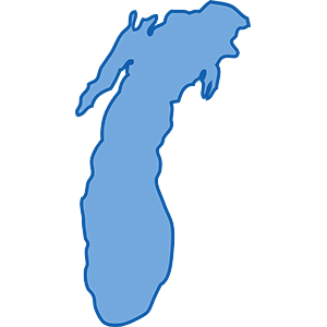 Click for the short-term ice forecast for Lake Michigan from the Great Lakes Coastal Forecasting System