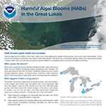 Harmful Algal Blooms in the Great Lakes, click to open PDF