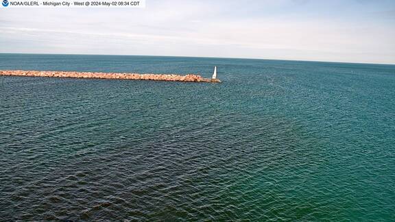 [Live Webcam Image from Michigan City, IN Met Station Camera 3]