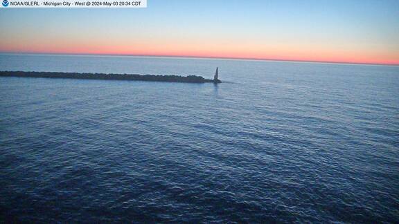 [Live Webcam Image from Michigan City, IN Met Station Camera 3]