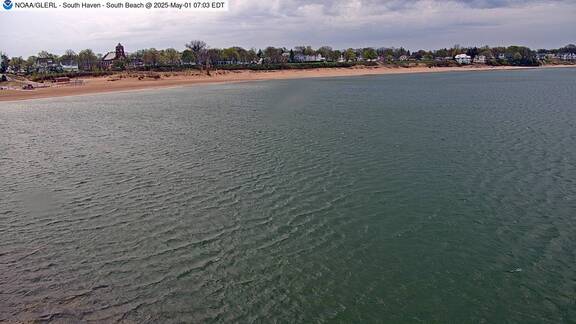 [Live Webcam Image from South Haven, MI Met Station Camera 4]