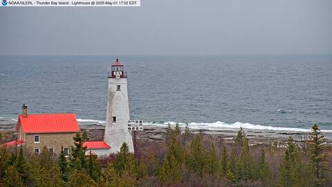 [Thunder Bay Island WebCam Image, frame 12]