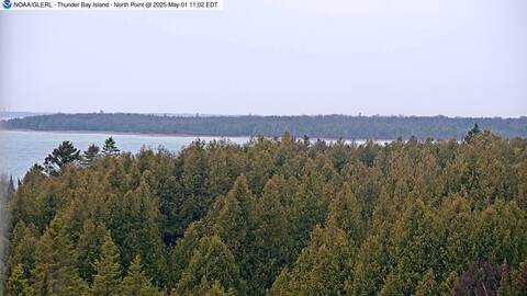 [Thunder Bay Island WebCam Image, frame 10]