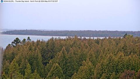 [Thunder Bay Island WebCam Image, frame 13]