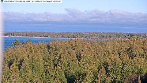 [Thunder Bay Island WebCam Image, frame 18]