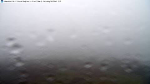 [Live Webcam Image from Thunder Bay Island, MI Met Station Camera 3]