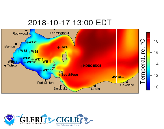 1D vertical profile station map