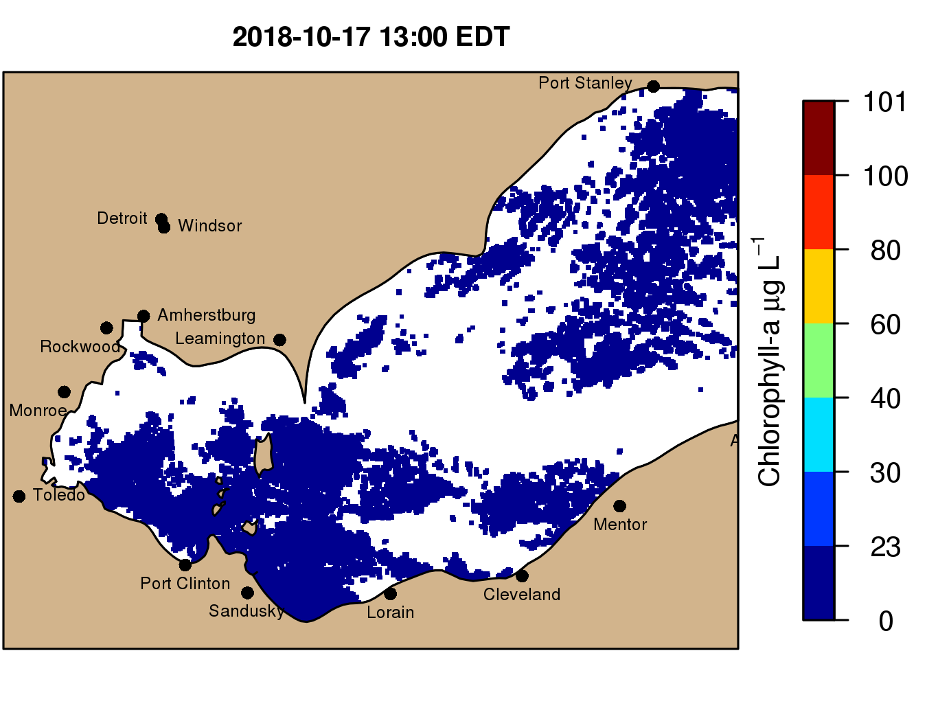 Latest HAB extent analysis used to update the bloom location in the HAB Tracker model. HAB extent analysis is provided by NOAA HAB Operational Forecasting System, derived from NASA MODIS Aqua/Terra, or Copernicus Sentinal 3 satellite data.