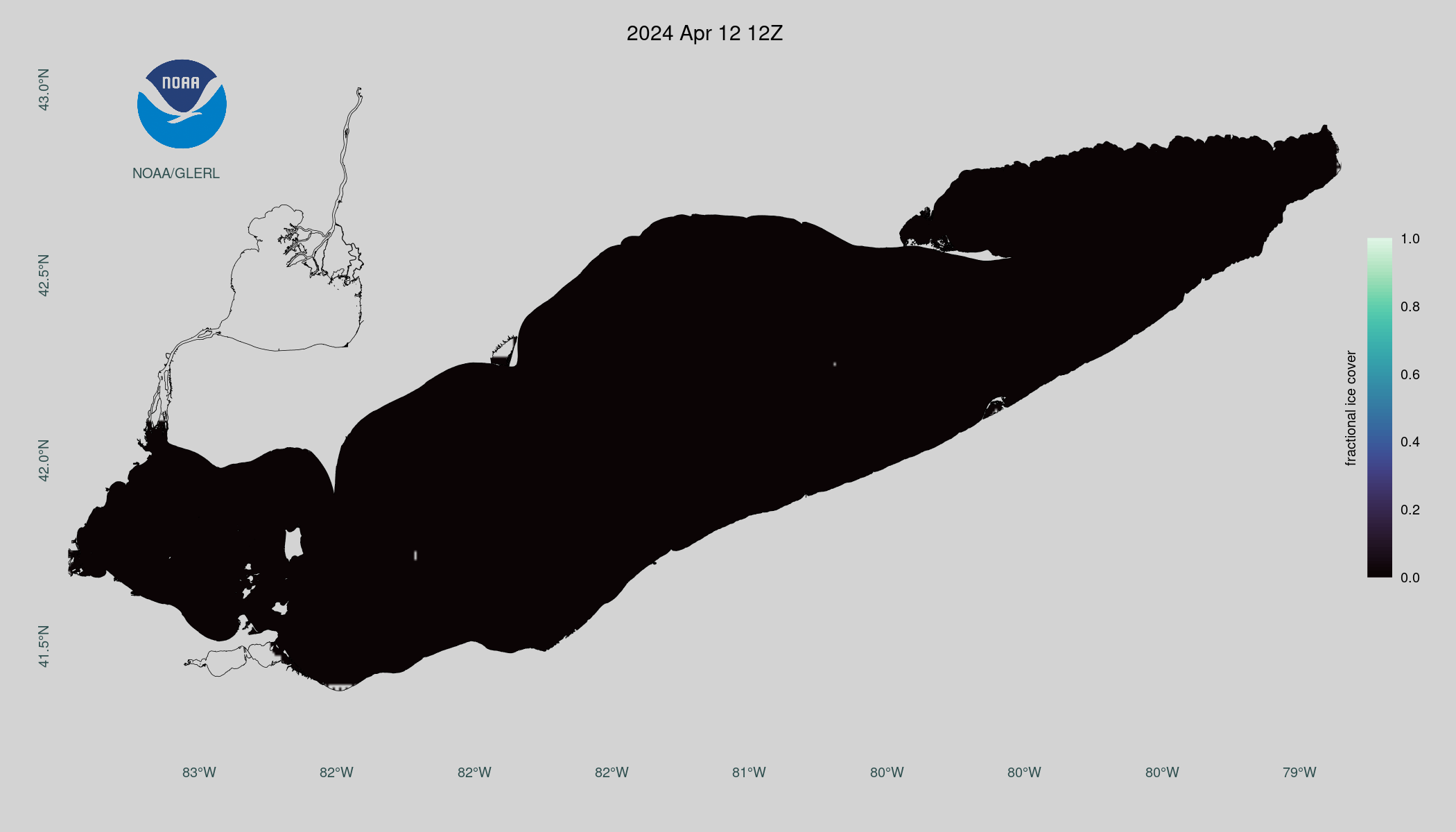 Lake Erie Ice Concentration